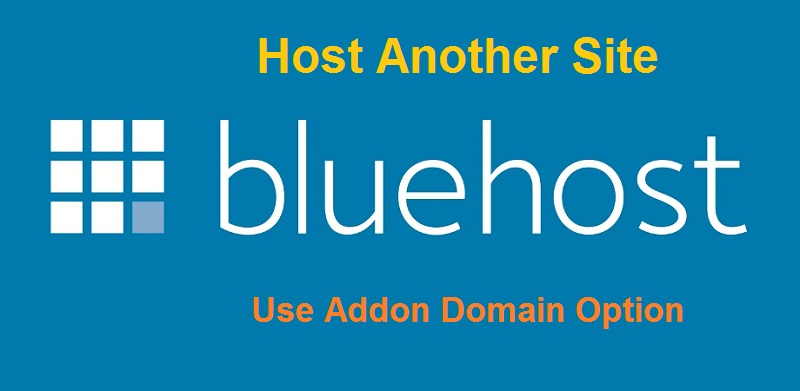 Bluehost Addon Domain